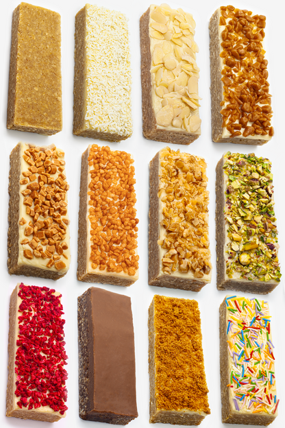 12 x Mix Milk/White Flapjacks