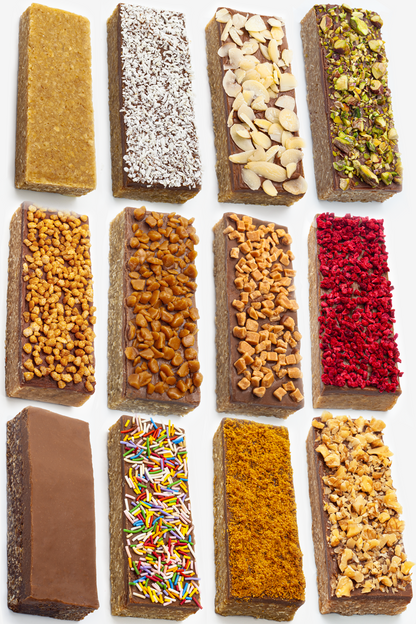 12 x Mix Milk/White Flapjacks