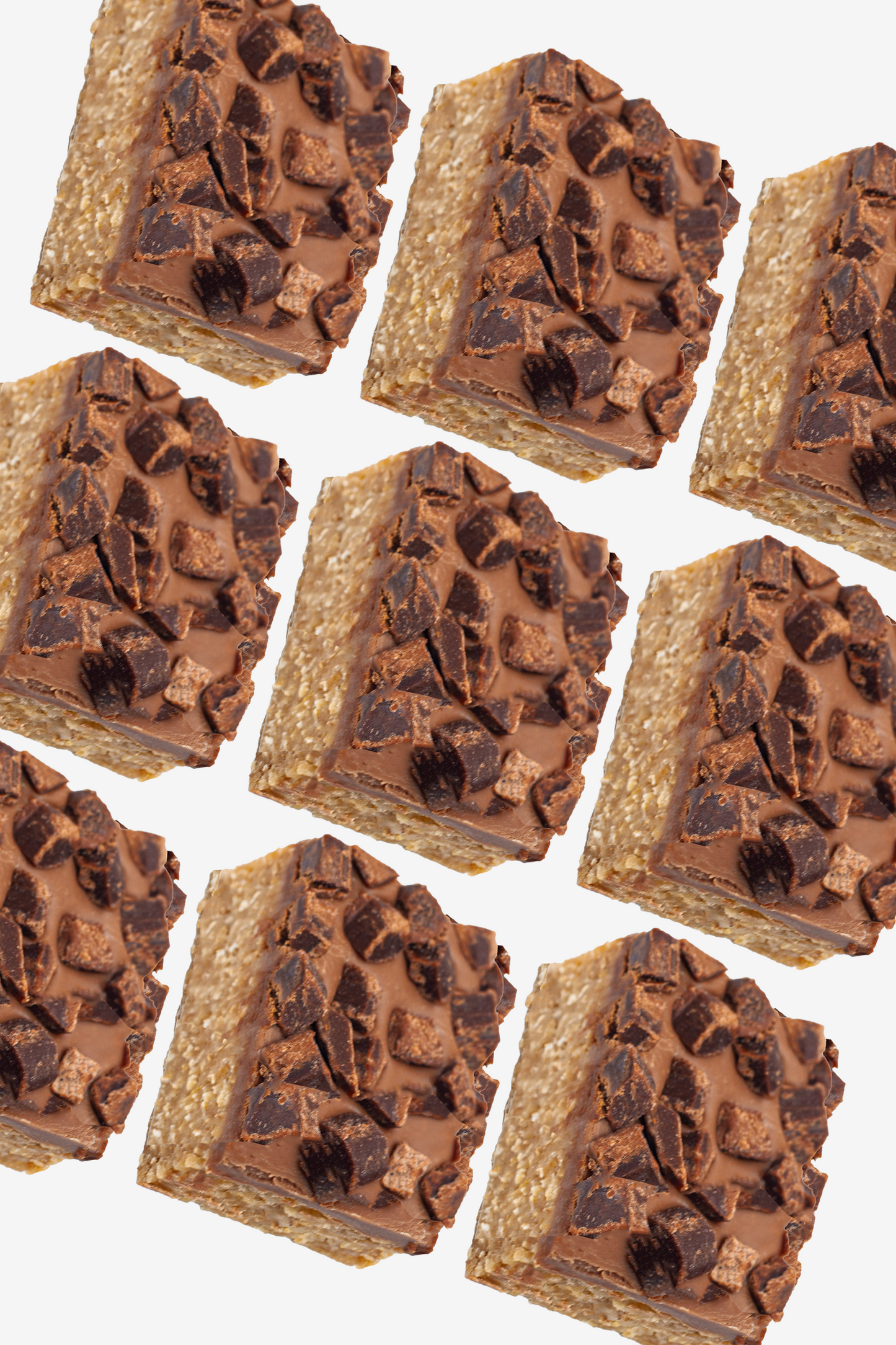 9 x Brownie and Milk Chocolate Fudge Flapjack