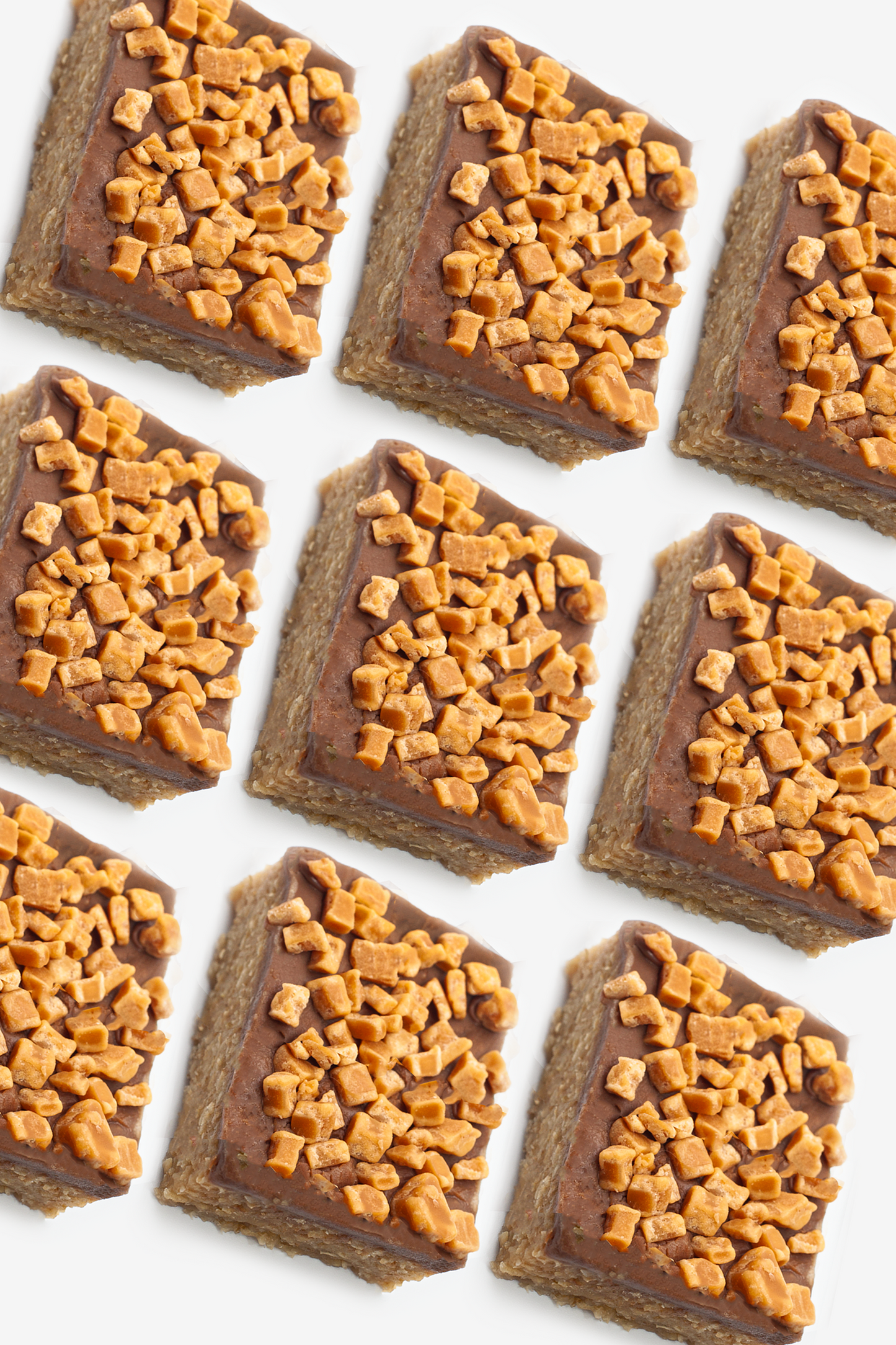 9 x Square Fudge and Milk Chocolate Fudge Flapjacks