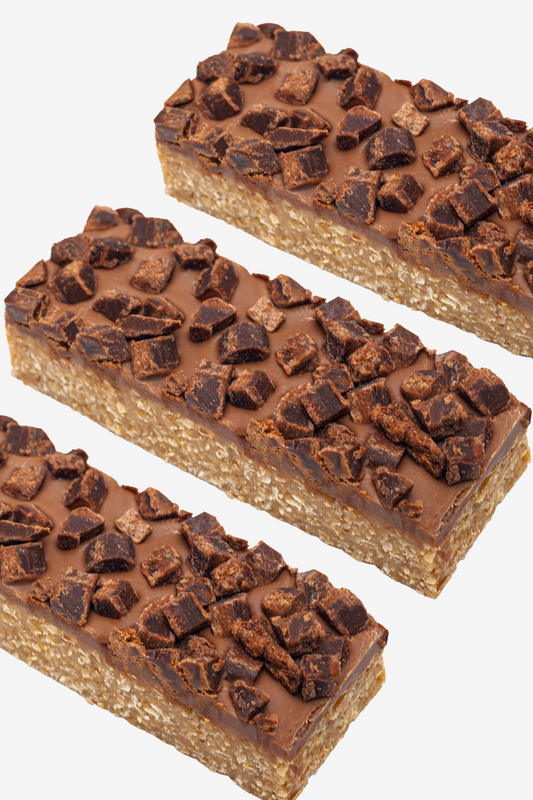 3 x Brownie and Milk Chocolate Fudge Flapjack
