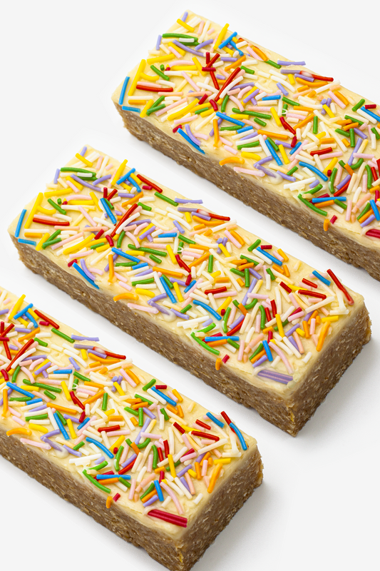 3 x Sprinkles and White Chocolate Fudge Flapjack